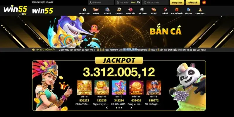 Bắn cá Win55 và nền tảng đồ họa chuyển động 4K