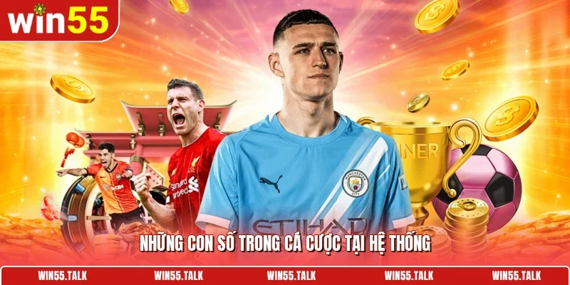 Những con số trong cá cược tại hệ thống
