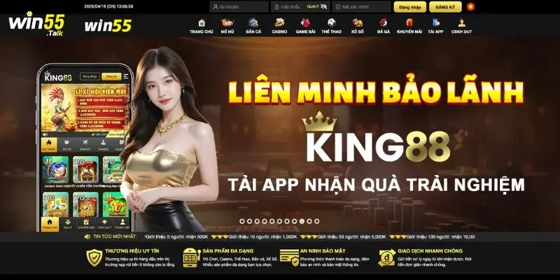Tổng quan về nhà cái Win55 uy tín